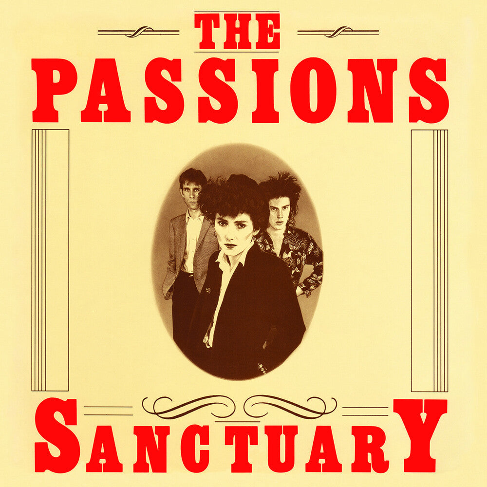 the album cover for Passions - Sanctuary