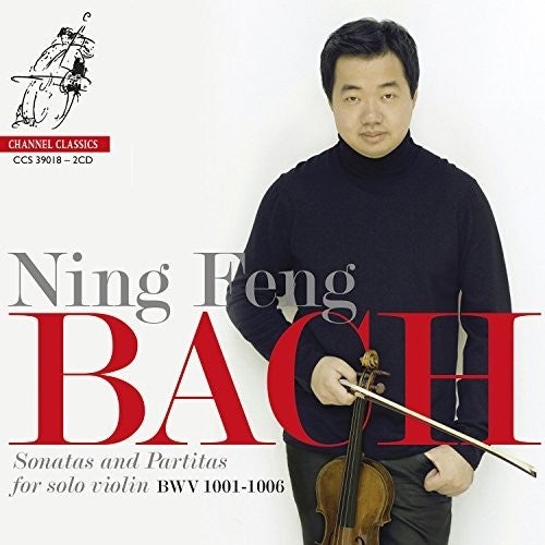 the album cover for Bach / Ning Feng - Bach: Sonatas And Partitas