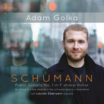 the album cover for Schumann / Golka / Eberwein - Piano Sonata 1