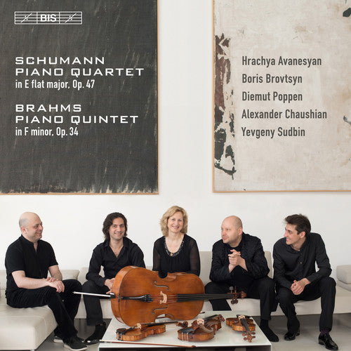 the album cover for Alexander Chaushian - Piano Quartet 47 / Piano Quintet 34