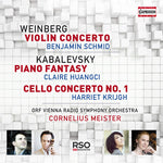 the album cover for Radio-Symphonieorchester Wien - Russian Concertos