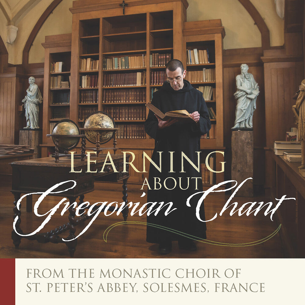 the album cover for Monastic Choir Solesmes - Learning About Gregorian Chant