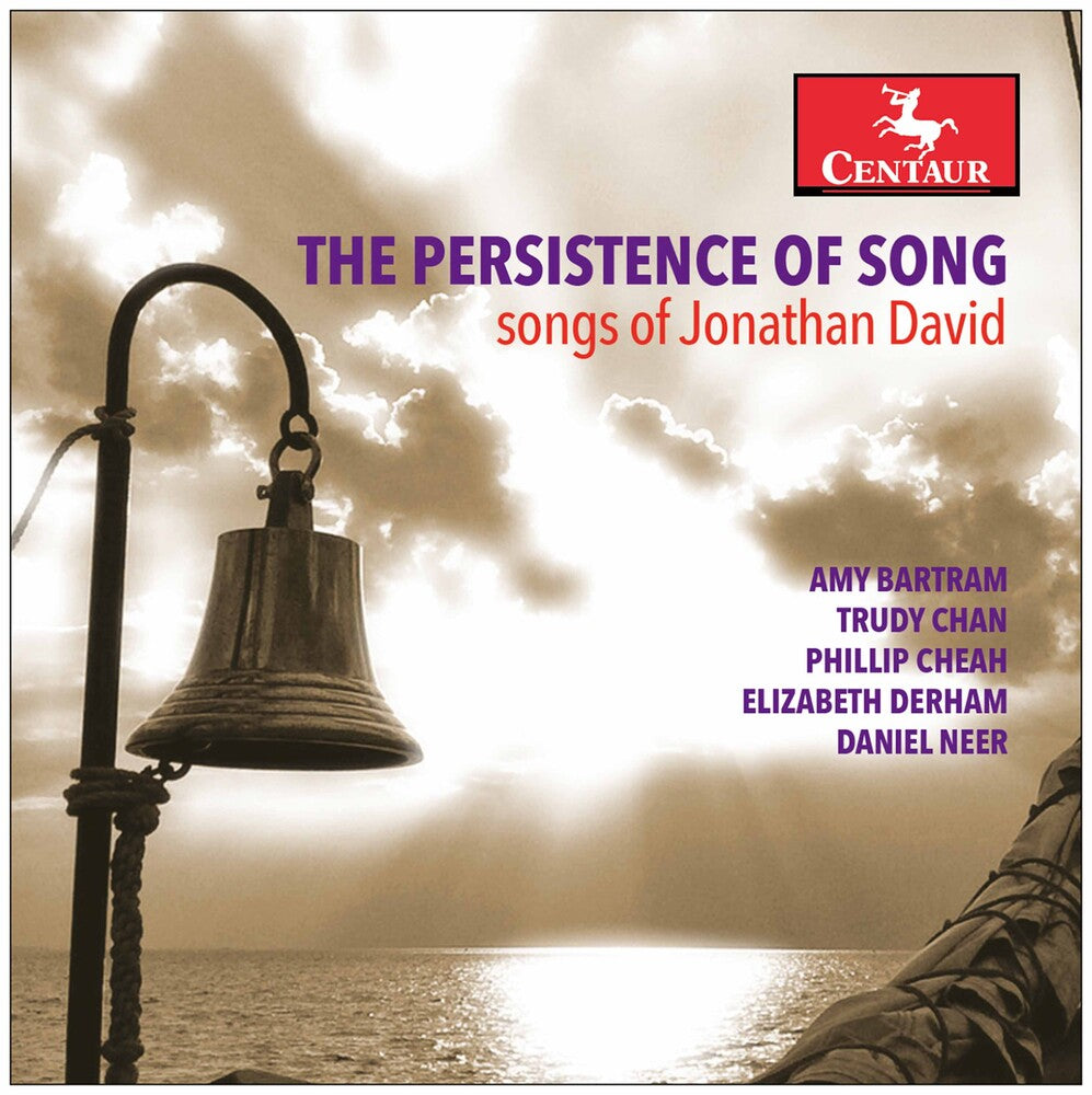 the album cover for David / Chan / Derham - Persistence of Song