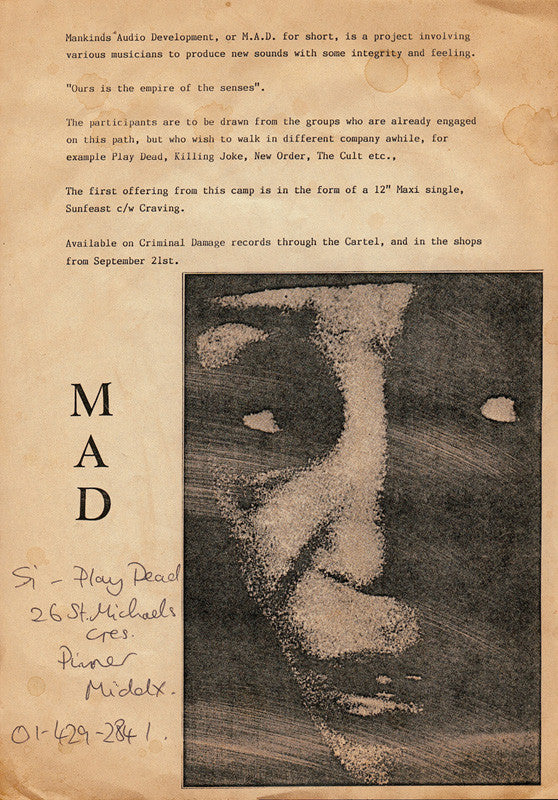 M.A.D.* : Sunfeast (12")