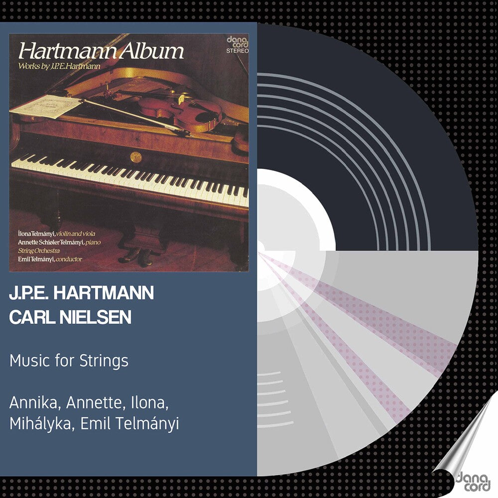 the album cover for Hartmann - Music for Strings