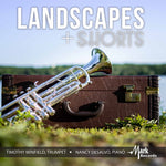 the album cover for Hartley / Winfield / Desalvo - Landscapes & Shorts