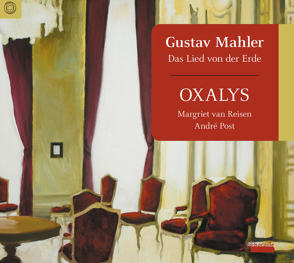 the album cover for Mahler / Oxalys / Post - Das Lied Von Der Erde
