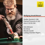 the album cover for Mozart / Altmann / Ludwig Chamber Players - Stadler Quintet 581