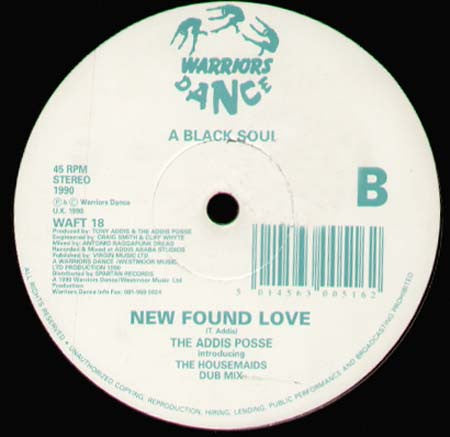 Addis Posse Introducing The Housemaids* : New Found Love (12")