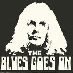 the album cover for Blues Goes On - The Blues Goes On