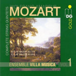 the album cover for Wolfgang Amadeus Mozart - Complete String Quintets K 174 & K 614