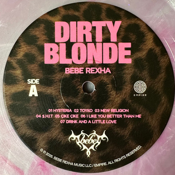 Bebe Rexha : Dirty Blonde (LP, Album, Met)