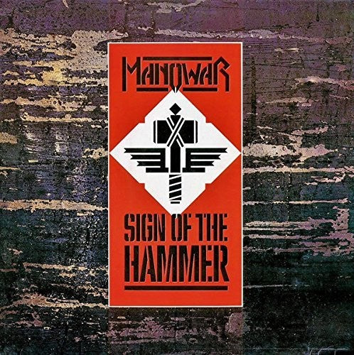 the album cover for Manowar - Sign Of The Hammer