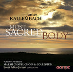 the album cover for James Kallembach - Most Sacred Body