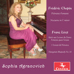 the album cover for Sophia Agranovich - Sophia Agranovich Plays Chopin & Liszt