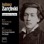 the album cover for Zarebski / Salajczyk - Piano Works