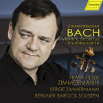 the album cover for Zimmerman/Schiff - Violin Concertos