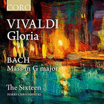 the album cover for The Sixteen - Gloria / Mass in G Major
