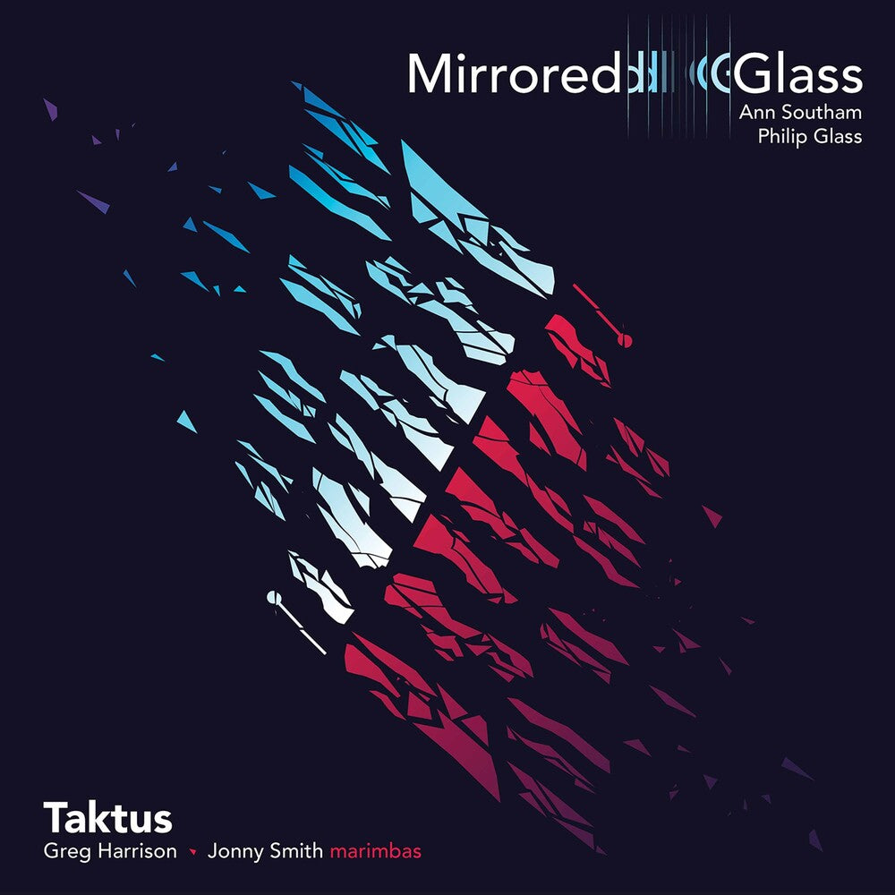 the album cover for Glass / Taktus / Harrison / Smith - Mirrored Glass