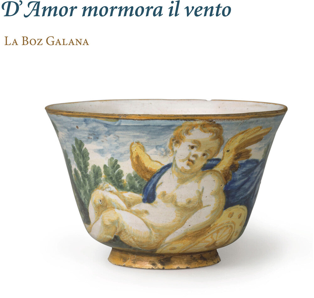 the album cover for Aranes / Boz Galana - D'amor Mormora Il Vento
