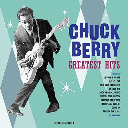 the album cover for Chuck Berry - Greatest Hits