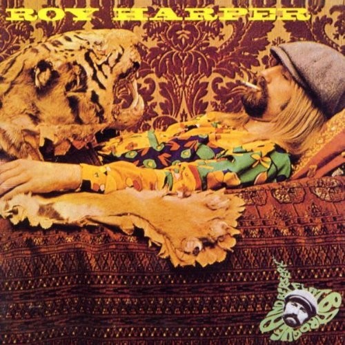 the album cover for Roy Harper - Flat Baroque & Berserk