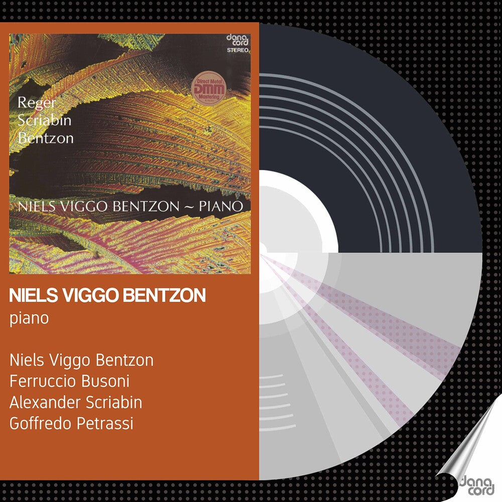the album cover for Bentzon / Svendsen / Hansen - Niels Viggo Bentzon Plays