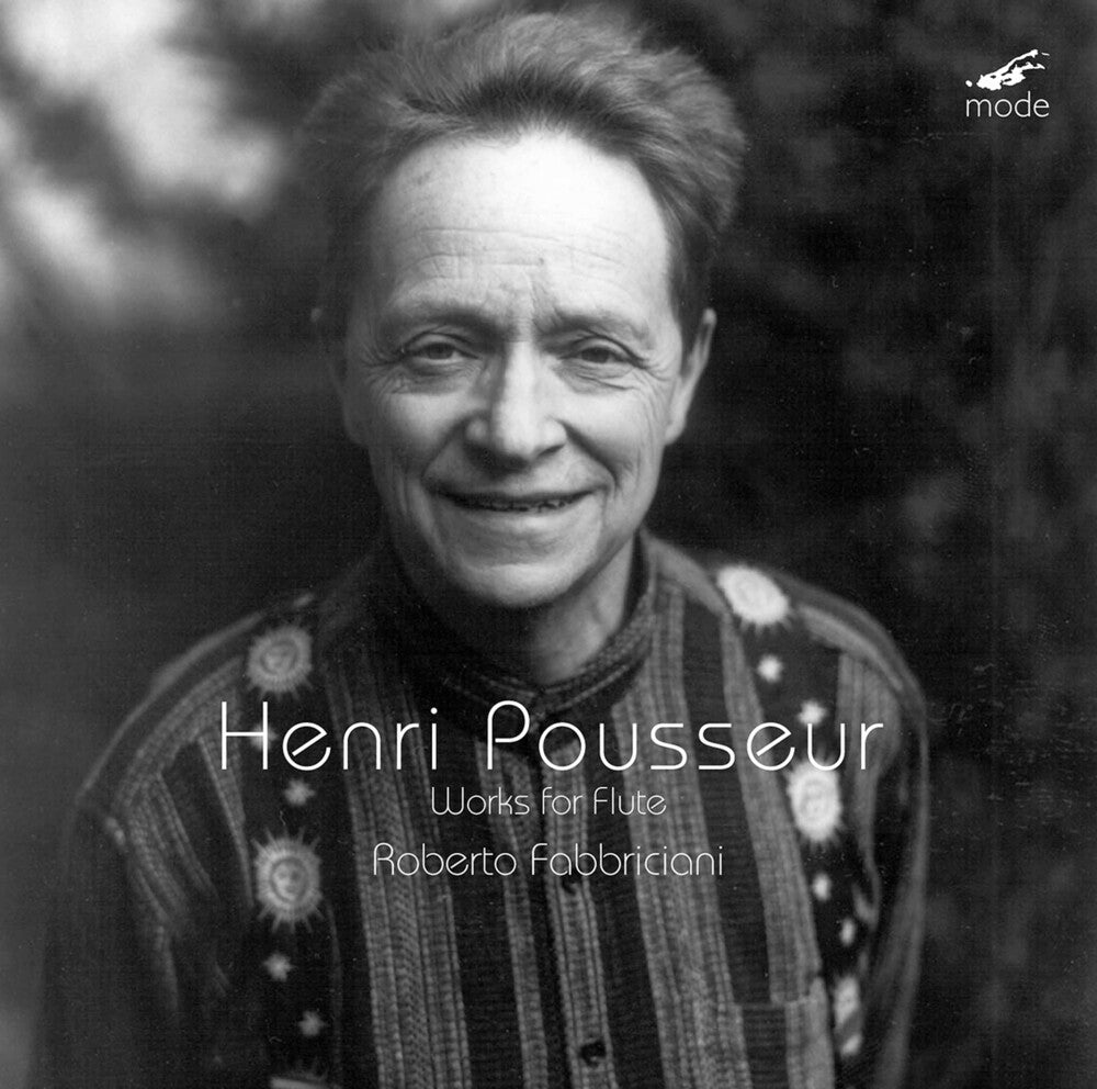 the album cover for Pousseur / Fabbriciani / Vidolin - Works for Flute
