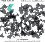the album cover for Ruders - Viola Concerto & Handel Variations