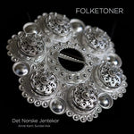 the album cover for Det Norske Jentekor - Folketoner