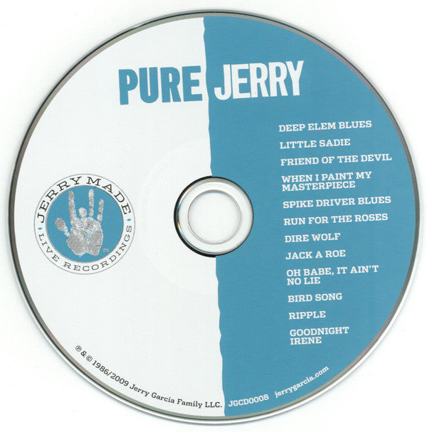 Jerry Garcia And John Kahn : Pure Jerry (Marin Veteran's Memorial Auditorium, San Rafael, California, February 28, 1986) (HDCD, Album)