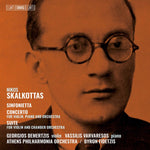 the album cover for Skalkottas / Athens Philharmonia Orch / Varvaresos - Sinfonietta Concerto & Suite