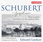 the album cover for Schubert / City Of Birmingham Symphony Orch - Symphonies 2