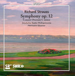 the album cover for Strauss / Deutsche Radio Philharmonie / Baumer - Symphony 12