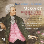 the album cover for Mozart / Blaocker / Statera Quartet - Piano Concertos