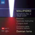 the album cover for Malipiero / Iorio / Orch Della Svizzera Italiana - Symphony 6