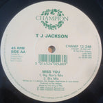 T J Jackson : Miss You (12")
