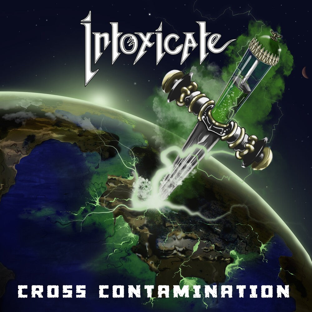 the album cover for Intoxicate - Cross Contamination