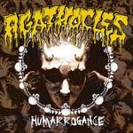 the album cover for Agathocles - Humarrogance