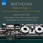 the album cover for Kazunori Seo - Works for Flute