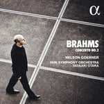 the album cover for Brahms / Goerner - Piano Concertos 2