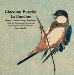 the album cover for Puccini / Mosuc / Novak - Rondine