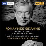 the album cover for Brahms - Symphony 2