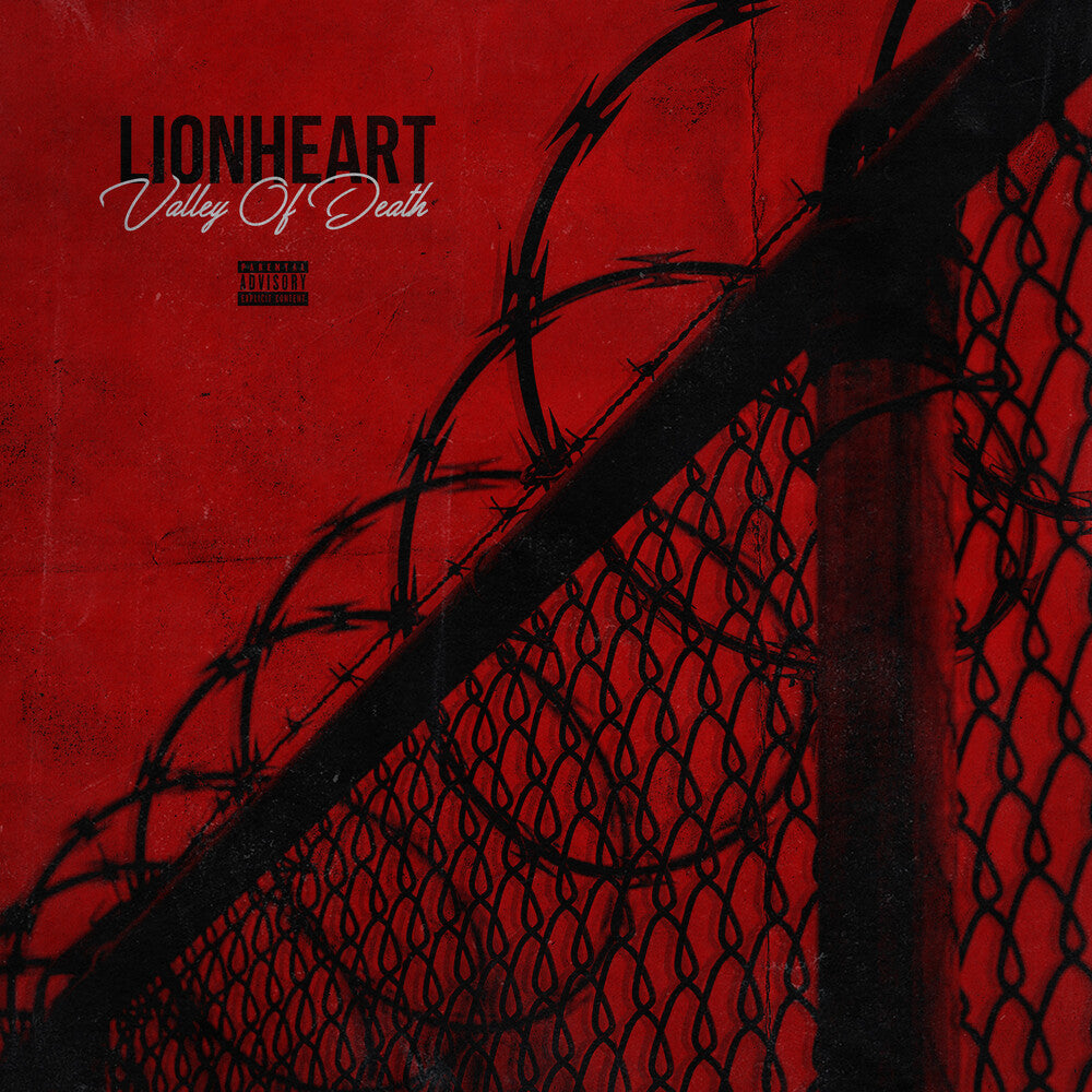 the album cover for Lionheart - Valley Of Death