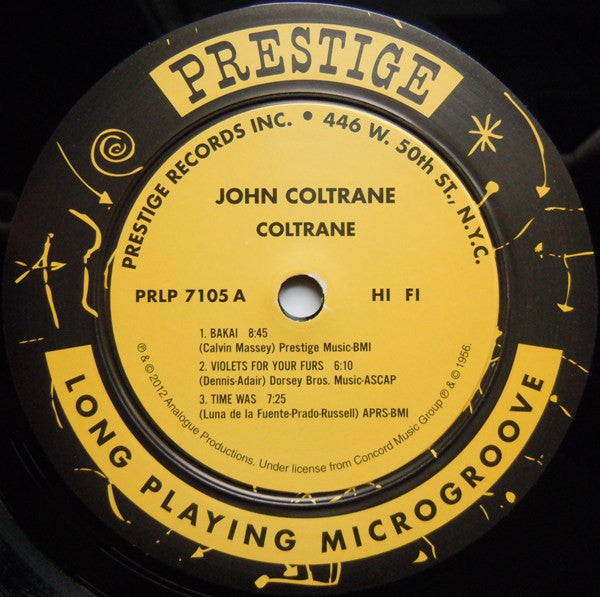 John Coltrane : Coltrane (LP, Album, Mono, Ltd, RE, 200)