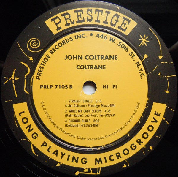 John Coltrane : Coltrane (LP, Album, Mono, Ltd, RE, 200)