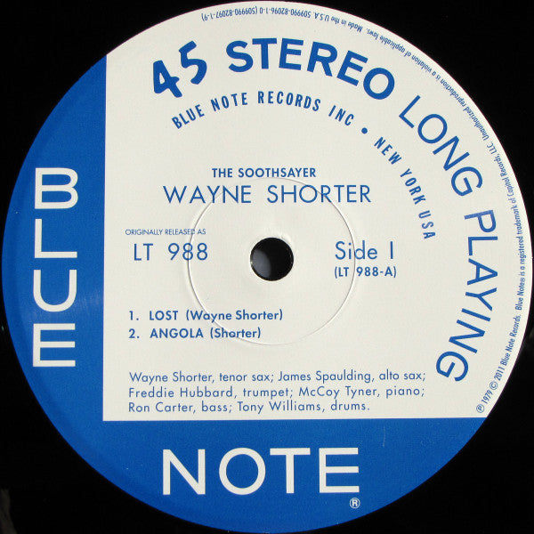Wayne Shorter : The Soothsayer (2xLP, Album, Ltd, RE, Gat)