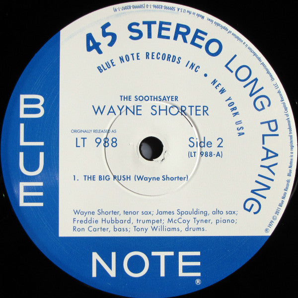 Wayne Shorter : The Soothsayer (2xLP, Album, Ltd, RE, Gat)