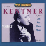 the album cover for LOUIS KENTNER - Liszt: Solo Piano Music