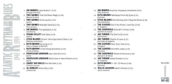 Various : Atlantic Rhythm And Blues 1947-1974 (8xCD, Comp, RE, RM + Box)
